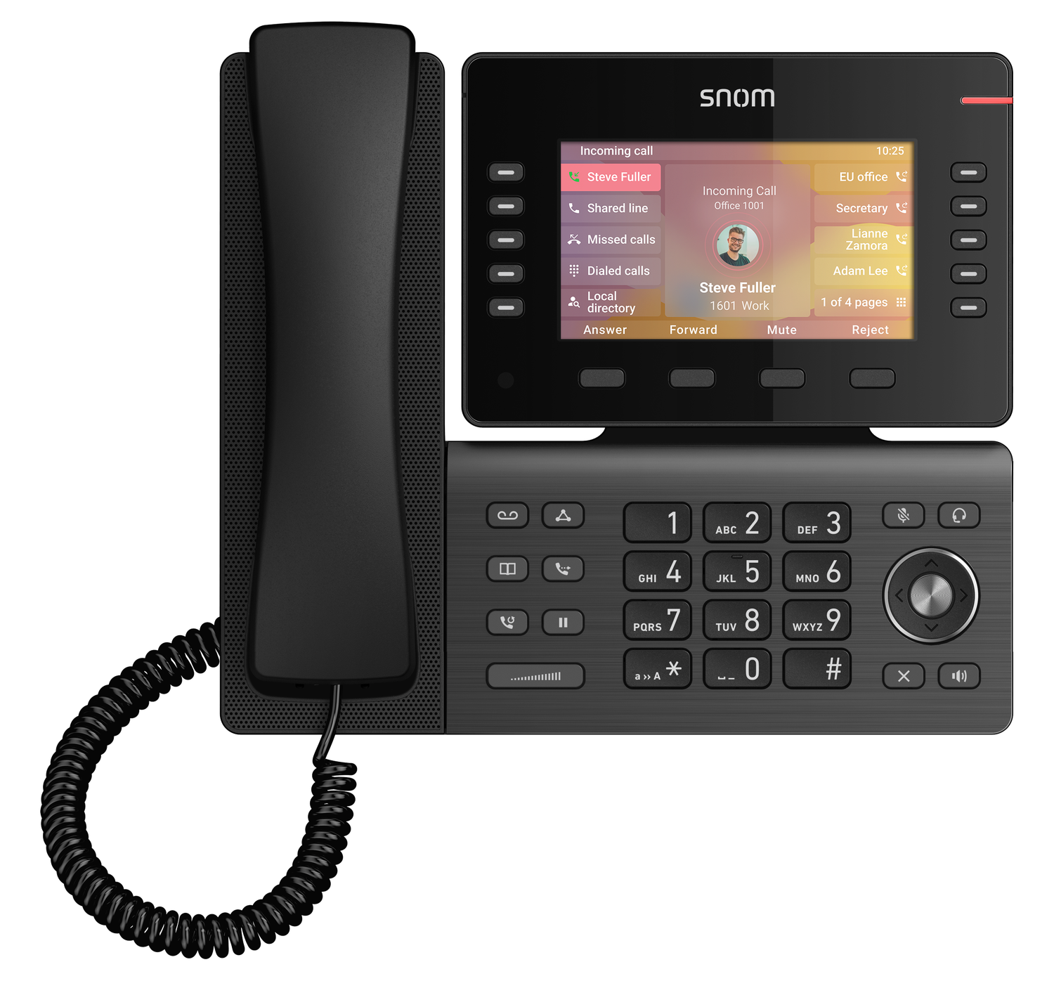 Snom D865 - VoIP-Telefon - mit Bluetooth-Schnittstelle
