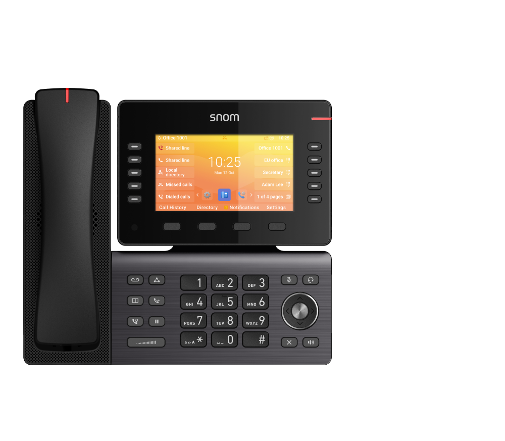 Snom Telefon D892M - VoIP-Telefon - Voice-Over-IP