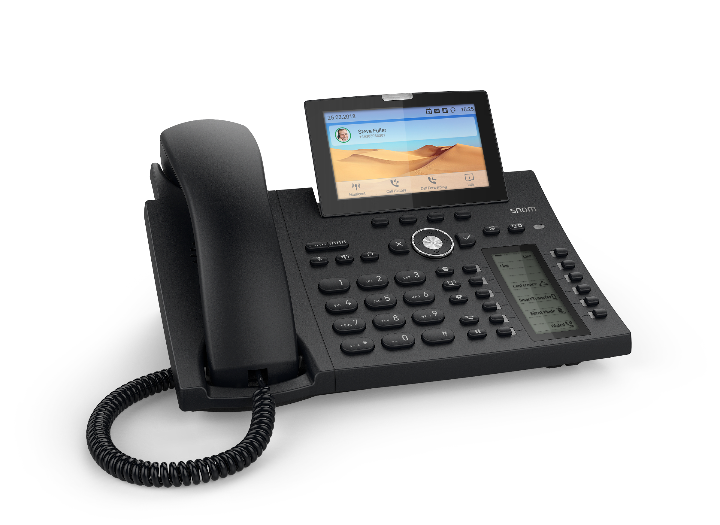 Snom D385 IP Telefon schwarz Snom D385 IP Telefon schwarz