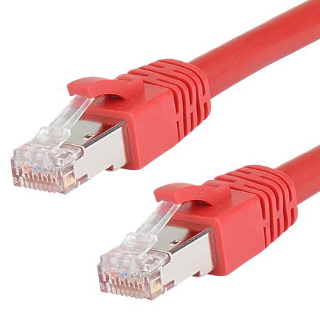 Cat.8.1 Patchkabel LAN Kabel RJ45 rot Cat.8.1 Patchkabel LAN Kabel RJ45 rot