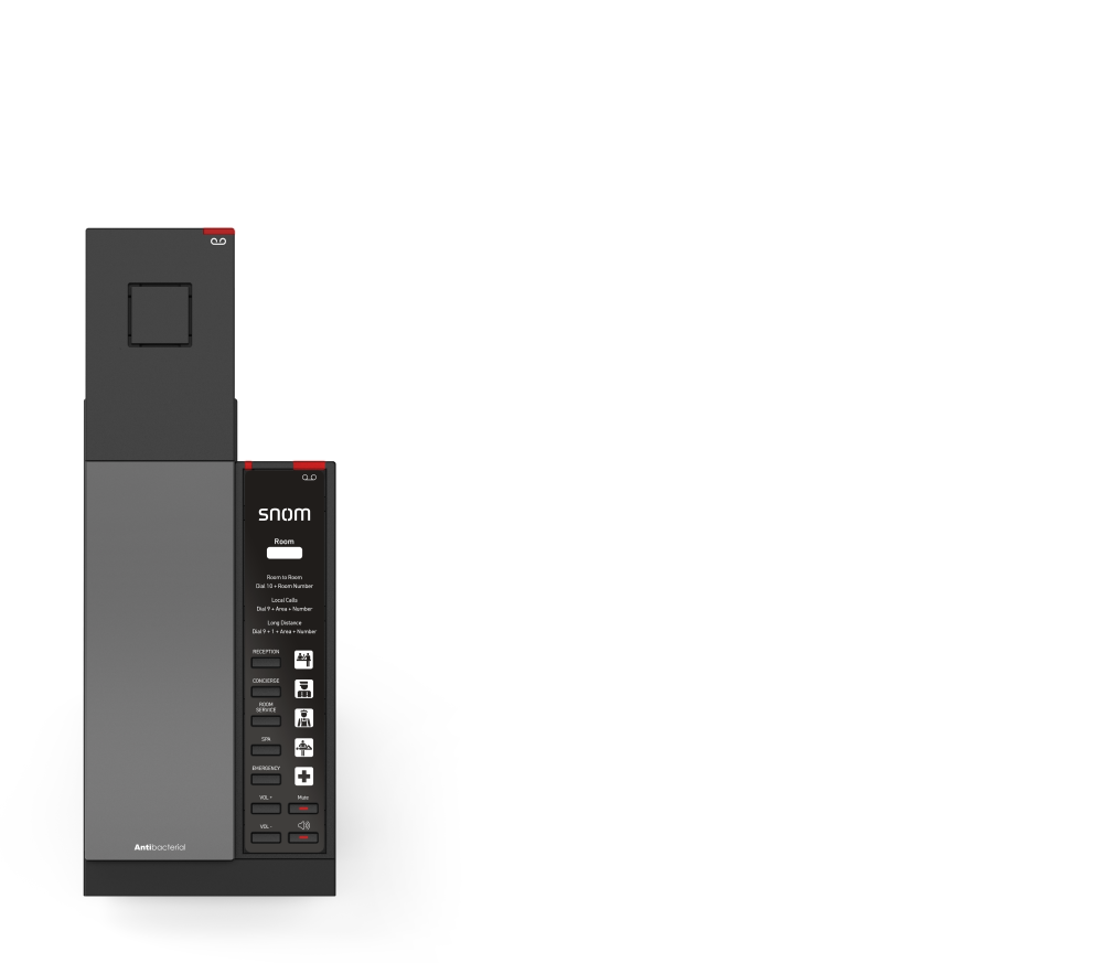 Snom HD341 Hoteltelefon - VoIP-Telefon - TCP/IP Snom HD341 Hoteltelefon - VoIP-Telefon - TCP/IP