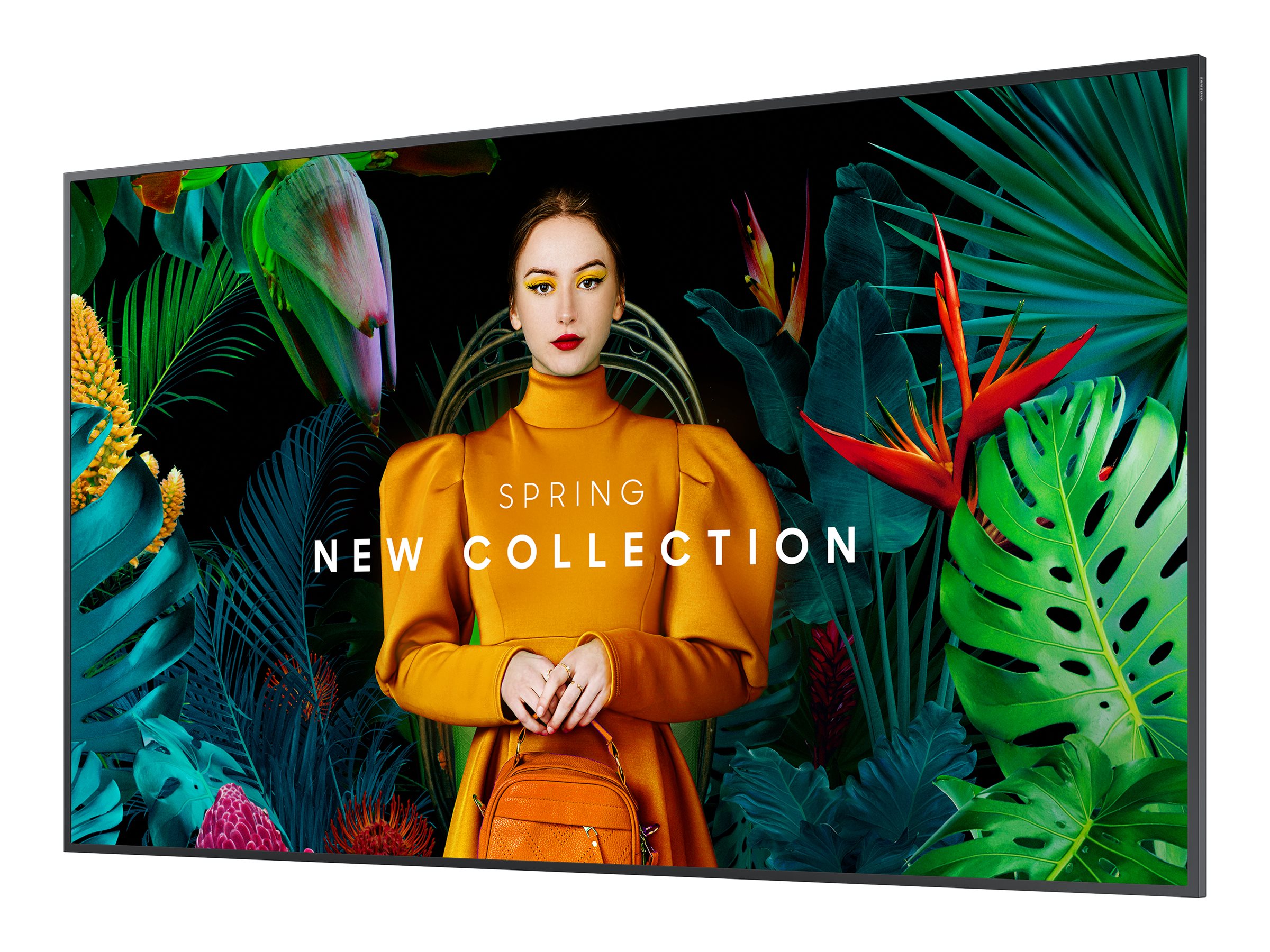 Samsung QM55C - Digital Signage Flachbildschirm - 139,7 cm (55") - LCD - 3840 x 2160 Pixel - WLAN - 24/7