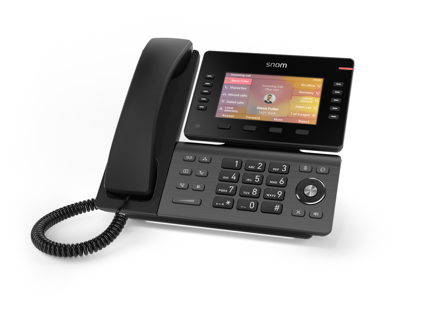 Snom D865 - VoIP-Telefon - mit Bluetooth-Schnittstelle