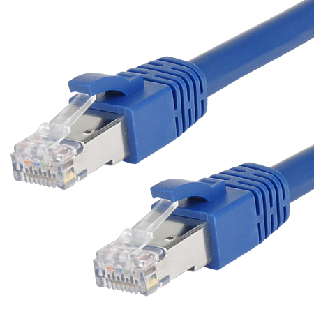 Cat.8.1 Patchkabel LAN Kabel RJ45 blau Cat.8.1 Patchkabel LAN Kabel RJ45 blau